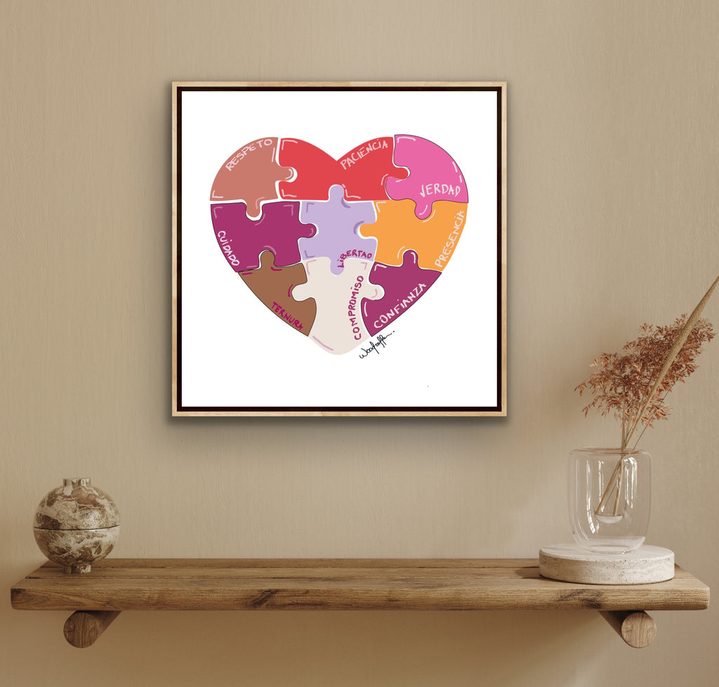CORAZÓN-Art Puzzle