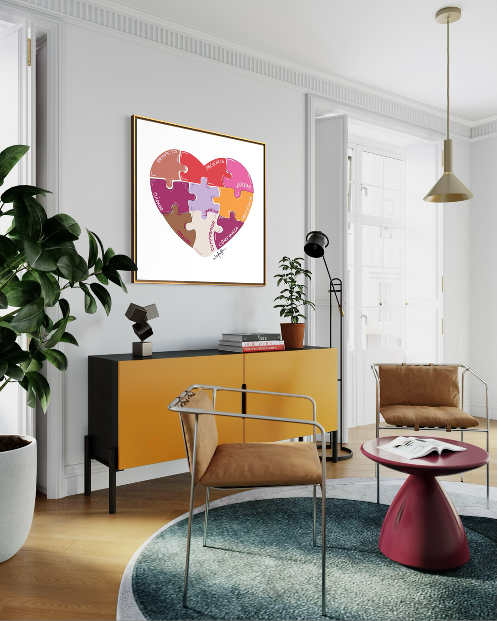 CORAZÓN-Art Puzzle