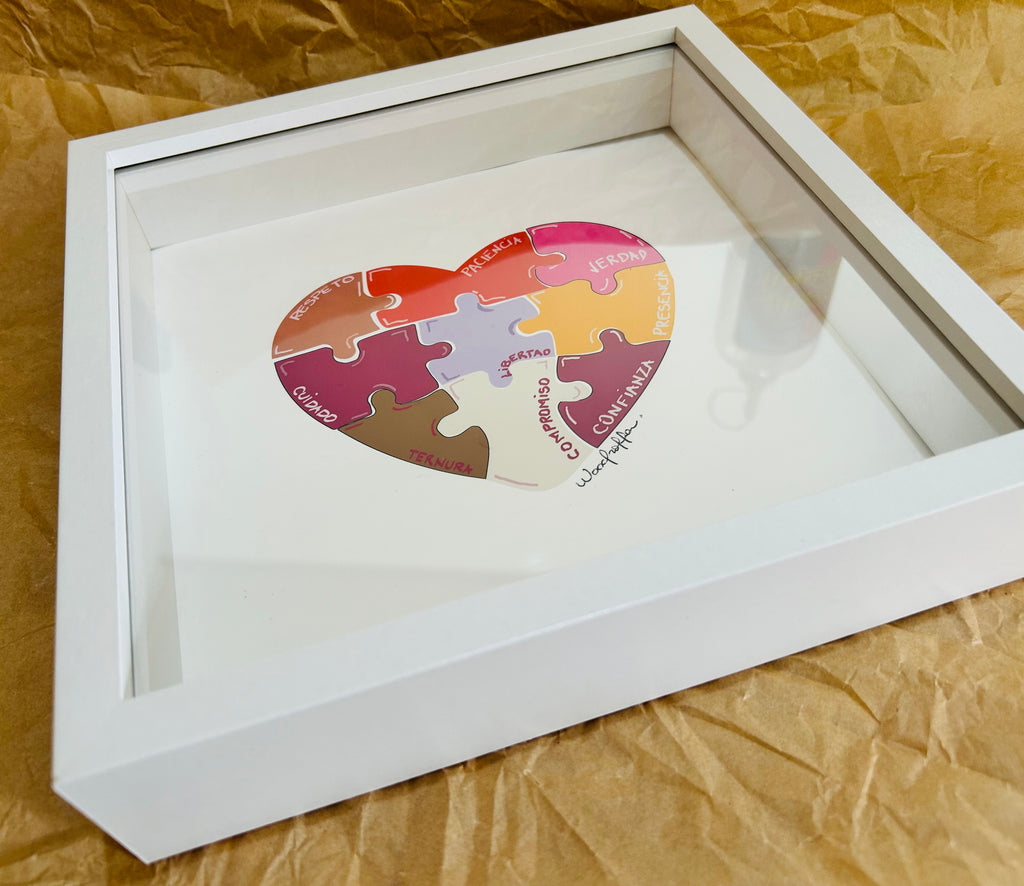 Art Puzzle-Corazón